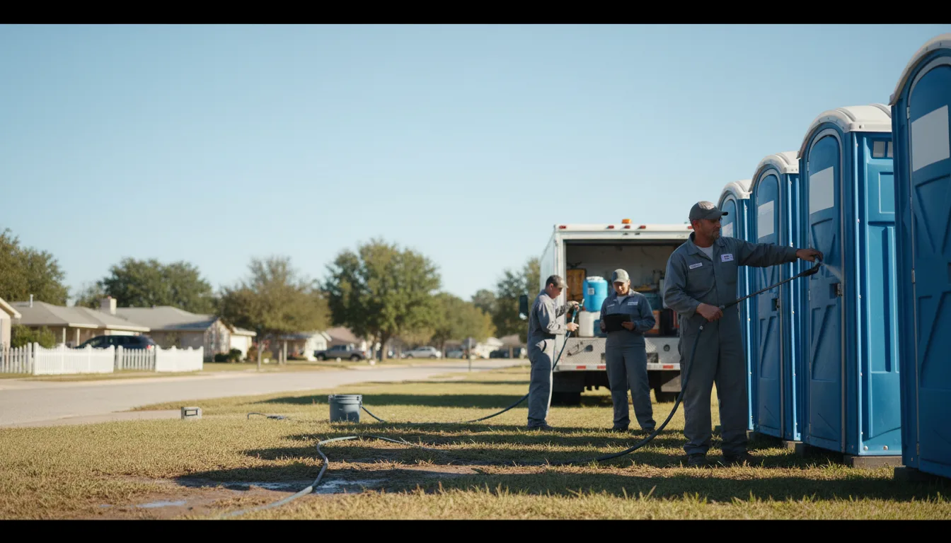 Long-Term Portable Toilet Rental in Aguila, AZ near me